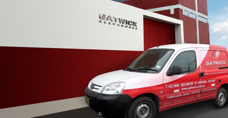 Flota y sede de Gatwick Elevadores